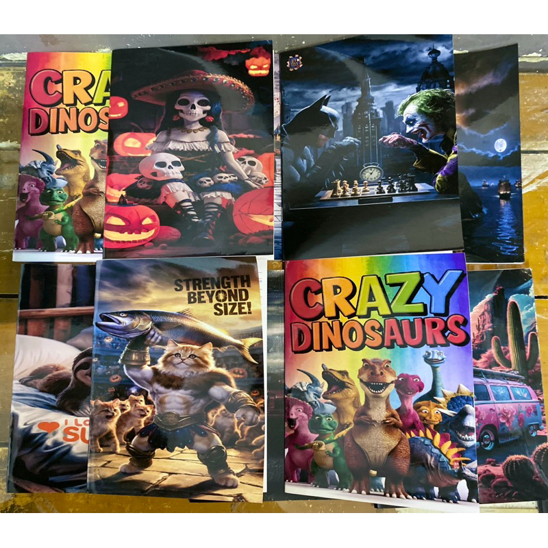 

5 Buku Tulis Isi 30 Lembar Cover Custom