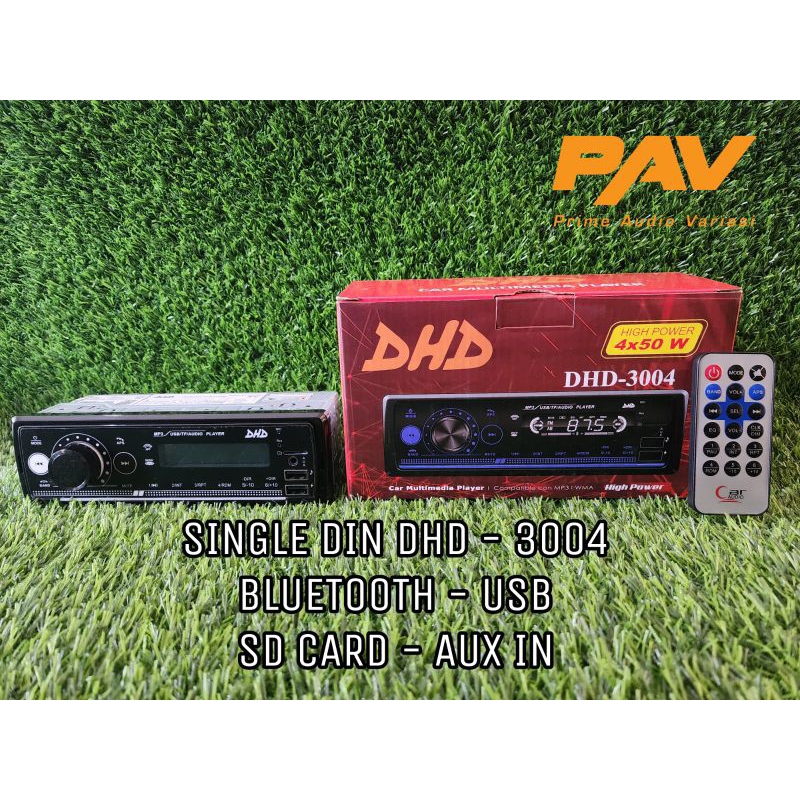 SINGGEL DIN DHD –3004 BLUETOOTH