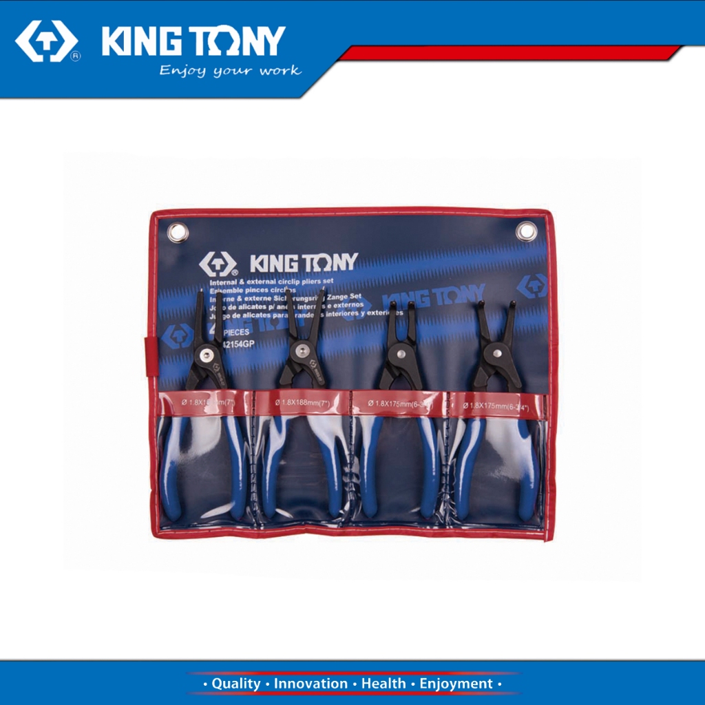 KING TONY 42154GP Circlip Pliers Set 3pcs.