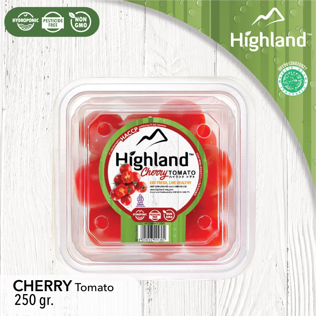

Highland Tomato cherry Square 250 gr
