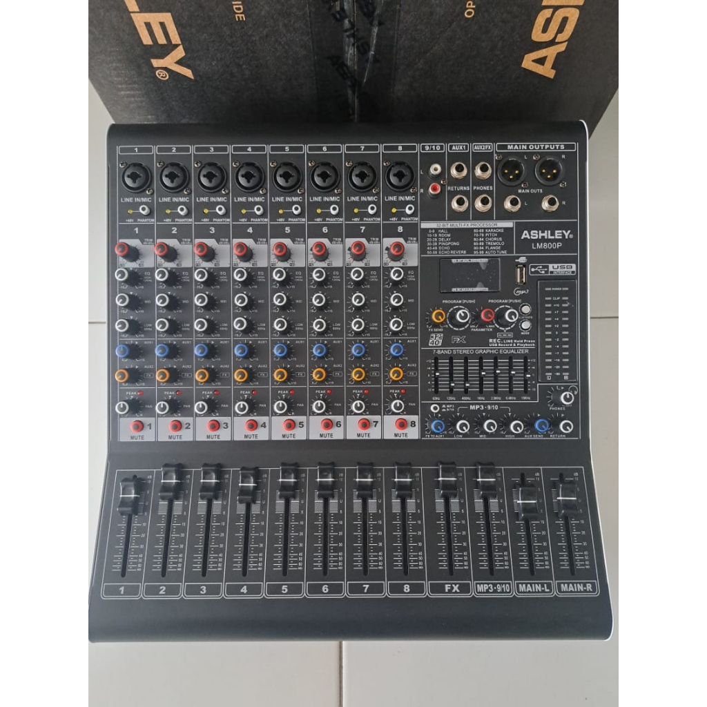 Powe Mixer Ashley 8ch LM800P / Ashley LM 800P