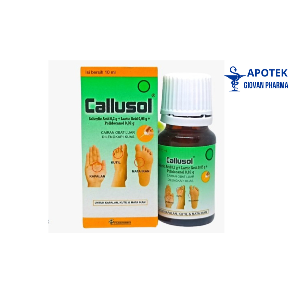 CALLUSOL ORIGINAL OBAT MATA IKAN, KUTIL, KAPALAN
