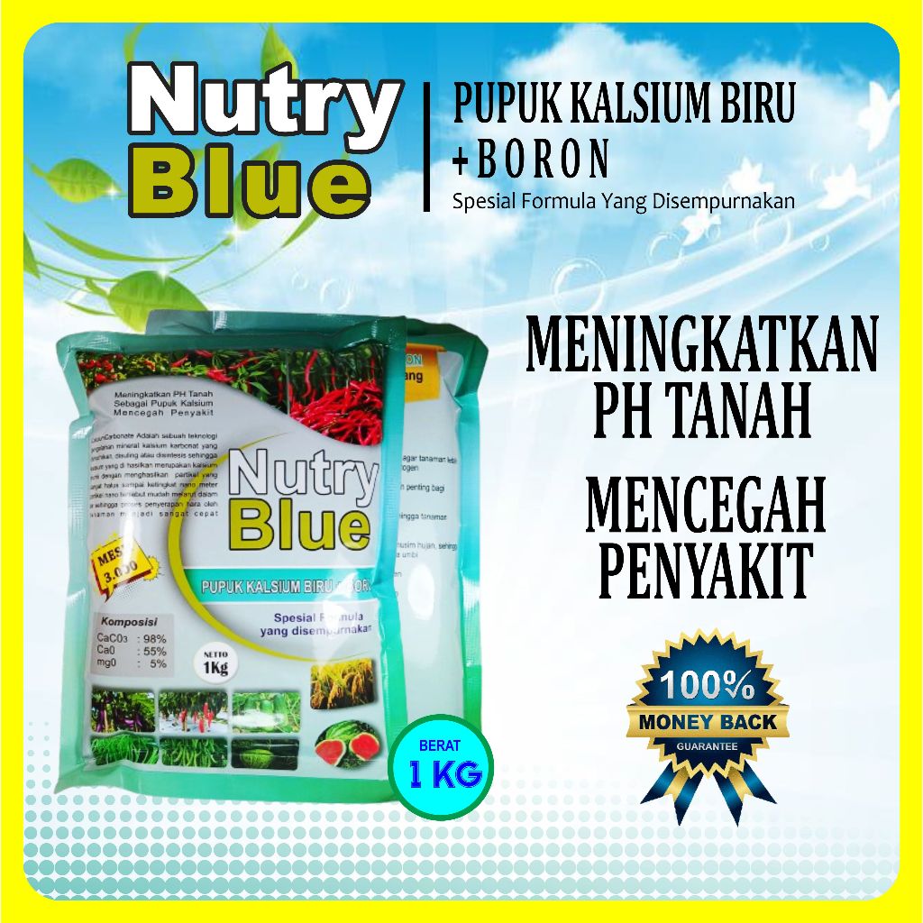 Pupuk Kalsium Tanaman Plus Boron Pembenah Tanah