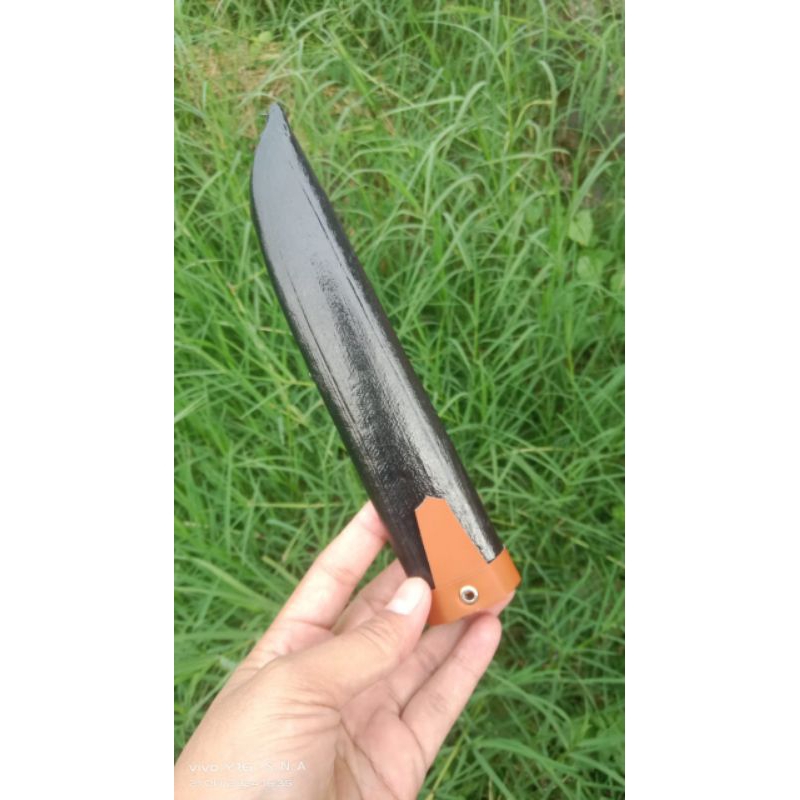 sarung pelindung pisau klep hitam