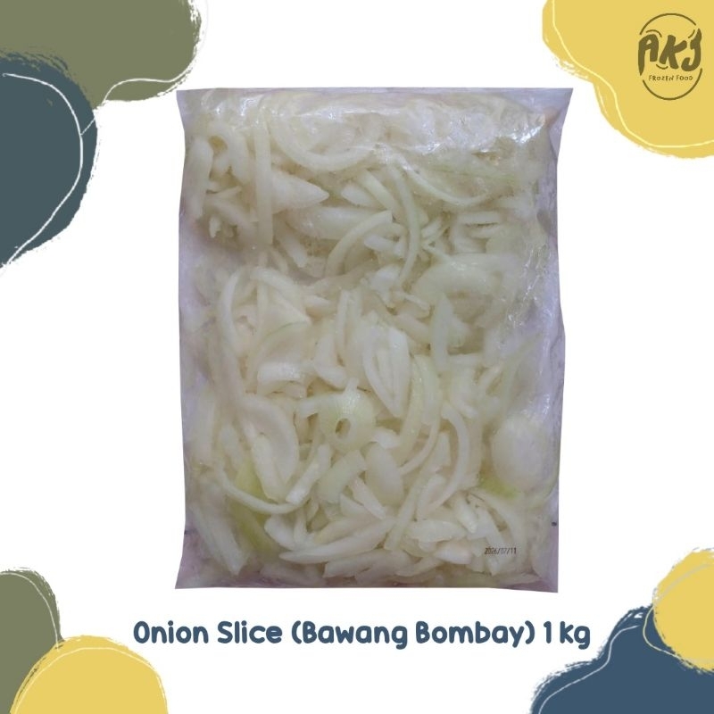 

Onion Slice ( Bawang Bombay) 1kg