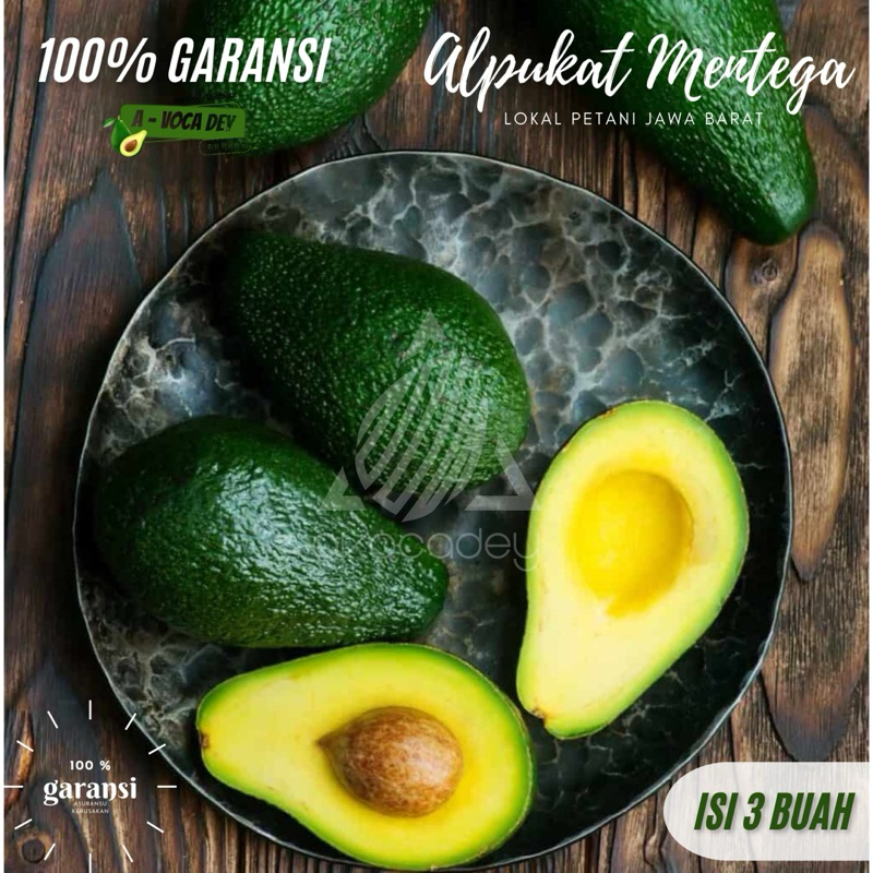 

(2Kg isi 7) GARANSI 100% ALPUKAT MENTEGA 2 kg isi 7 Buah