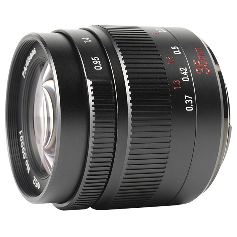 7Artisans 35mm f0.95 Canon EFM 7Artisan Canon 35 mm f/0.95 for Canon EF-M Original Resmi