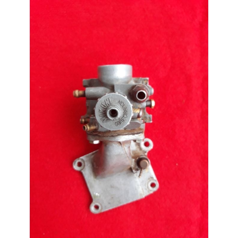 Karburator satu sett manifold Original Suzuki Rc 100/80 Bravo original secondo