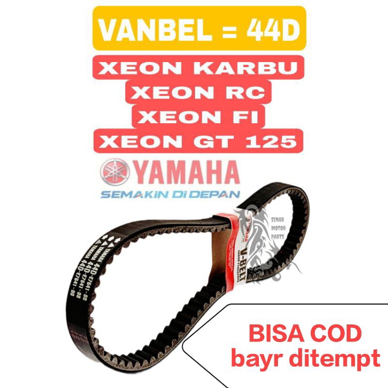 vbelt / V-Belt Yamaha Xeon karbu,Xeon rc,Xeon gt125