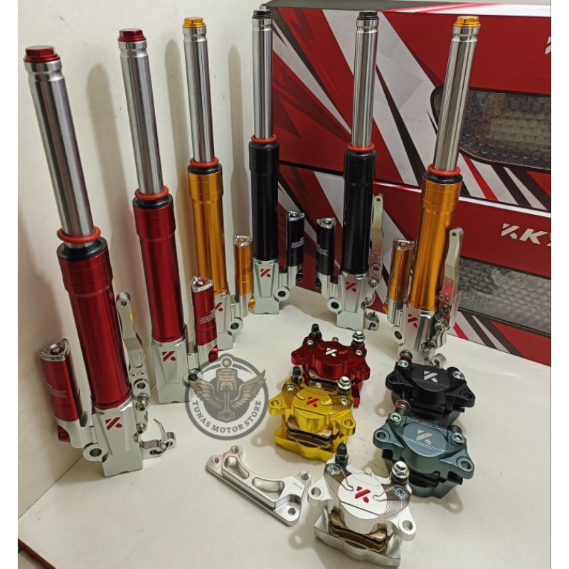 SHOCK DEPAN KTC SUPRA X125 SHOCK DEPAN KTC KARISMA PAKETAN SHOCK DEPAN KTC SUPRA X125 SUPRA 110 KARI