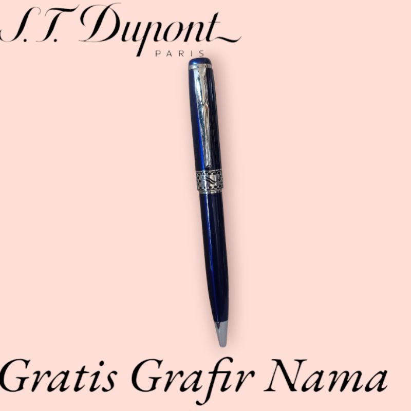 

pulpen bolpoint mewah dupont exclusive gratis grafir nama atau logo