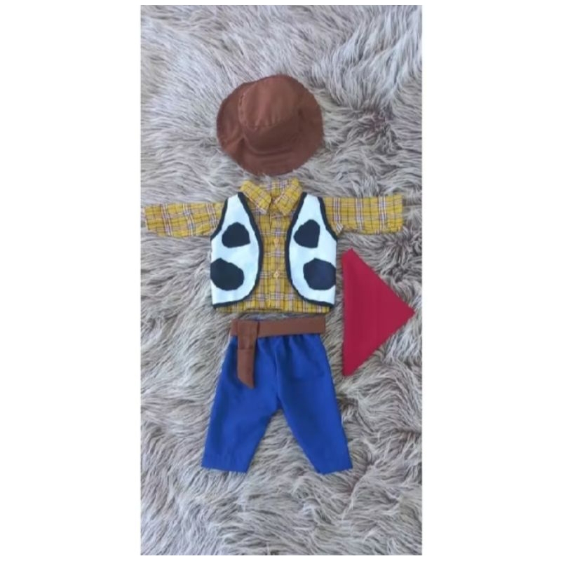 kostum toy story baju bayi Newborn anak properti fotogrphy