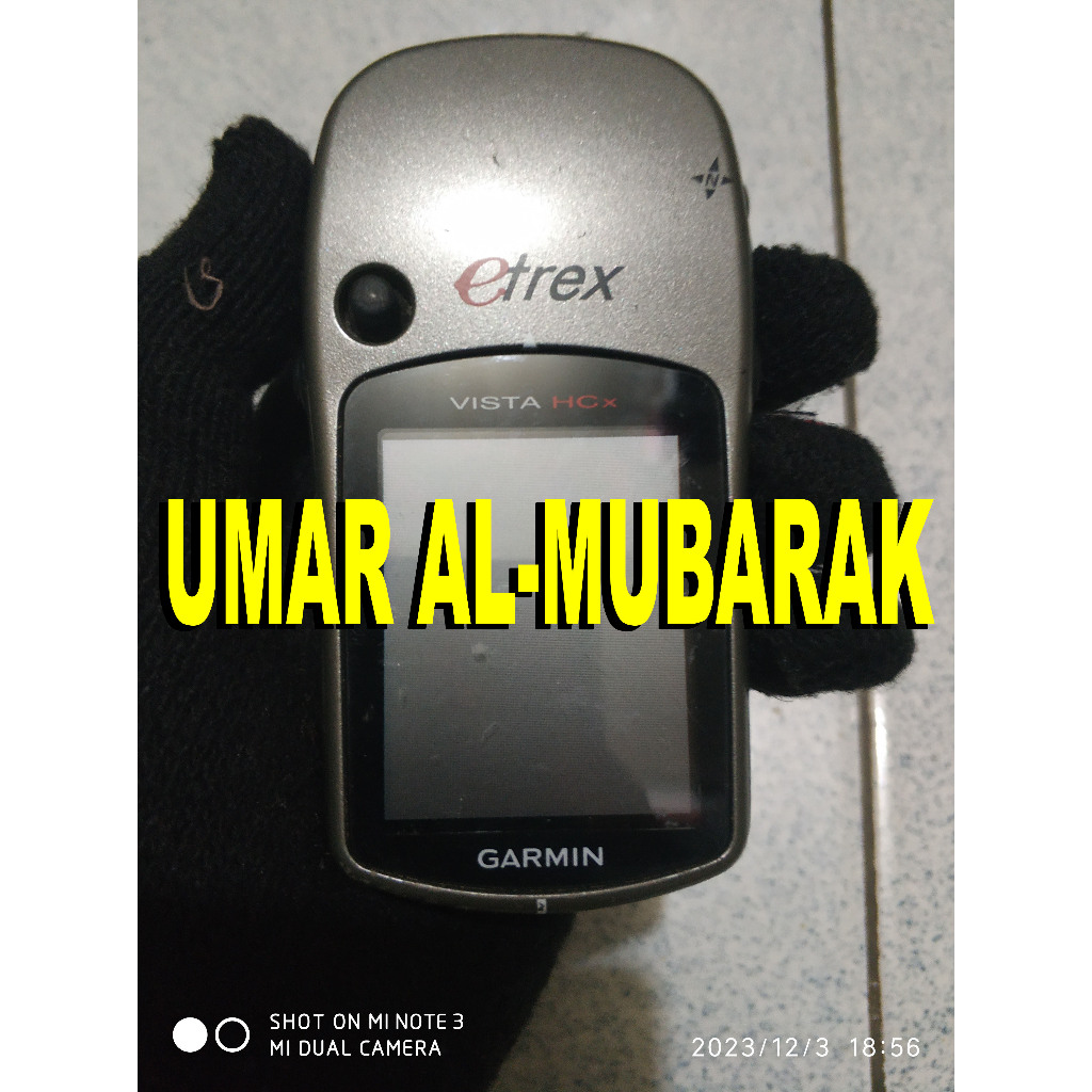 GPS Garmin Etrex Vista HCX