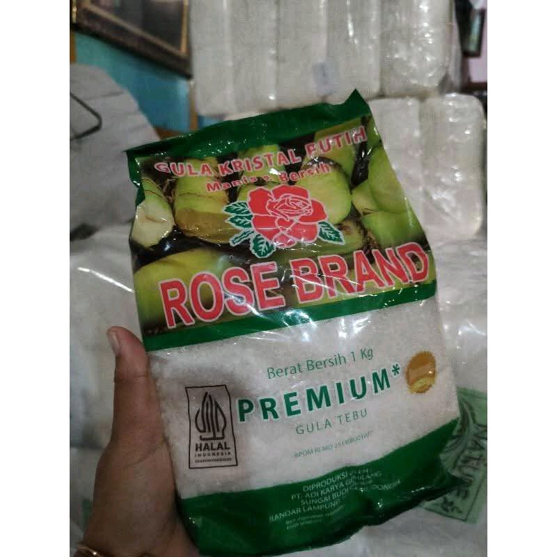 

gula rosebrend 1kg warna hijau