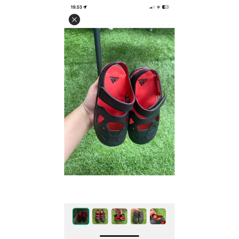 sendal adidas anak original