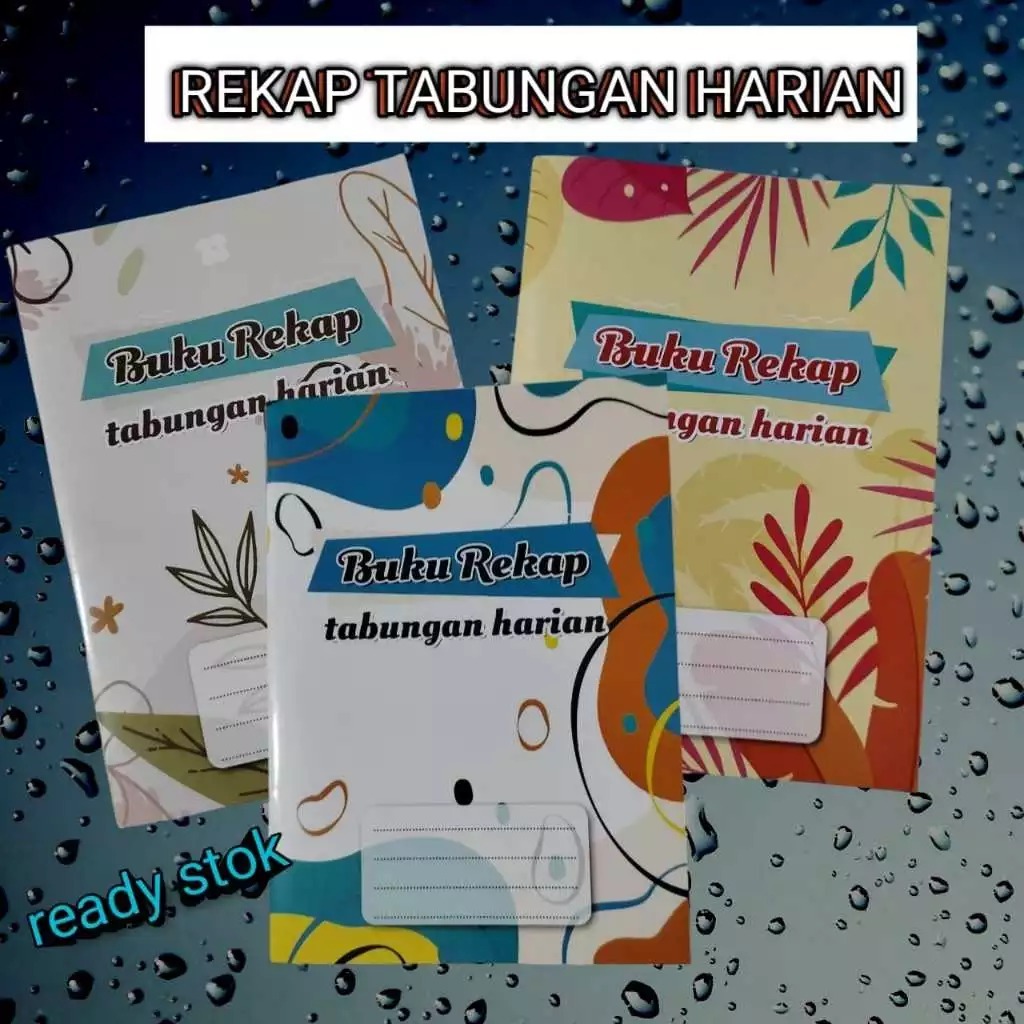 

BUKU REKAP TABUNGAN HARIAN / MINGGUAN/ BULANAN/REKAP ANGSRAN/REKAP ANGSURAN BARANG/REKAP CICILAN /REKAP KREDIT
