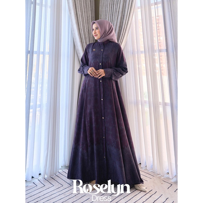 ROSELYN DRESS Bue Marevi Original