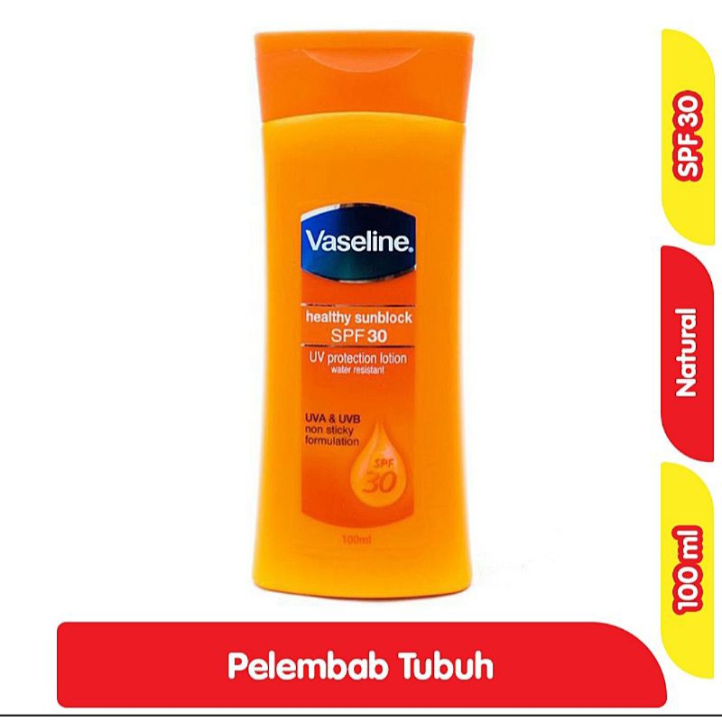 VASELINE healthy sunblock badan & kulit SPF 30