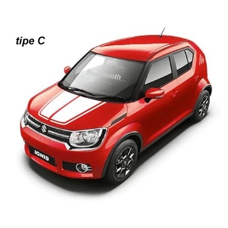 Stiker kap mesin Suzuki Ignis terbaru