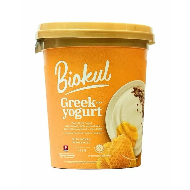 

YOGURT GREEK HONEY 473 GR BIOKUL