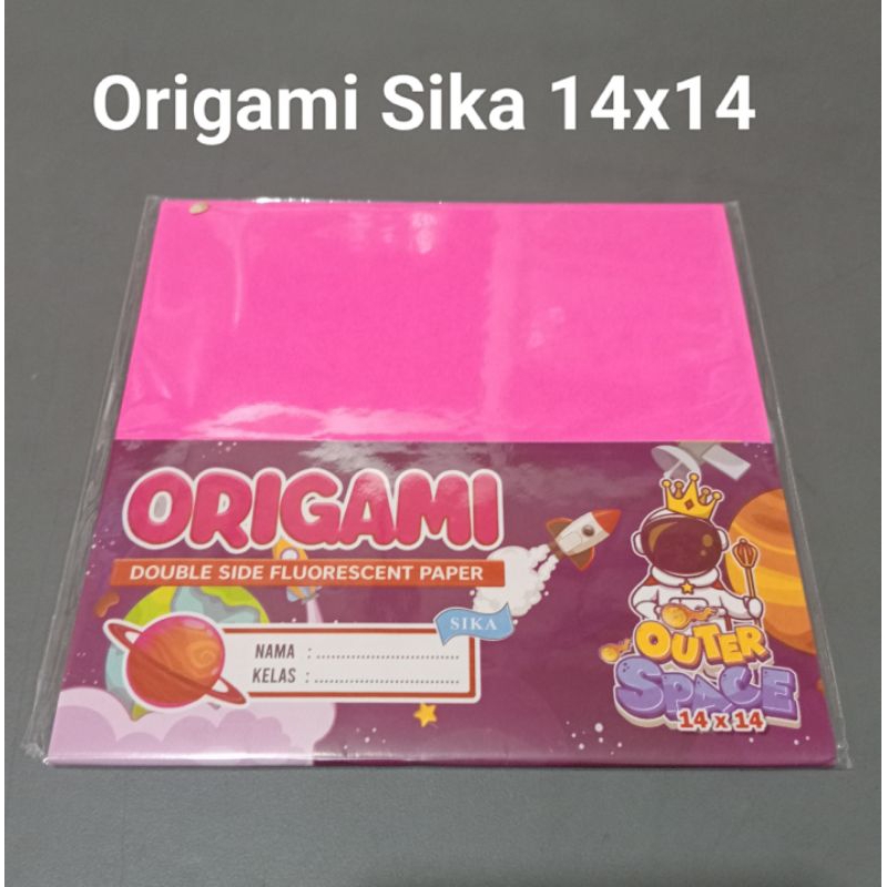 

Kertas Lipat Origami Sika 14x14 (2 Sisi)