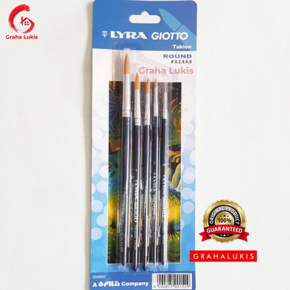 

KODE N69T Lyra Giotto Brush Round Set 5 5698