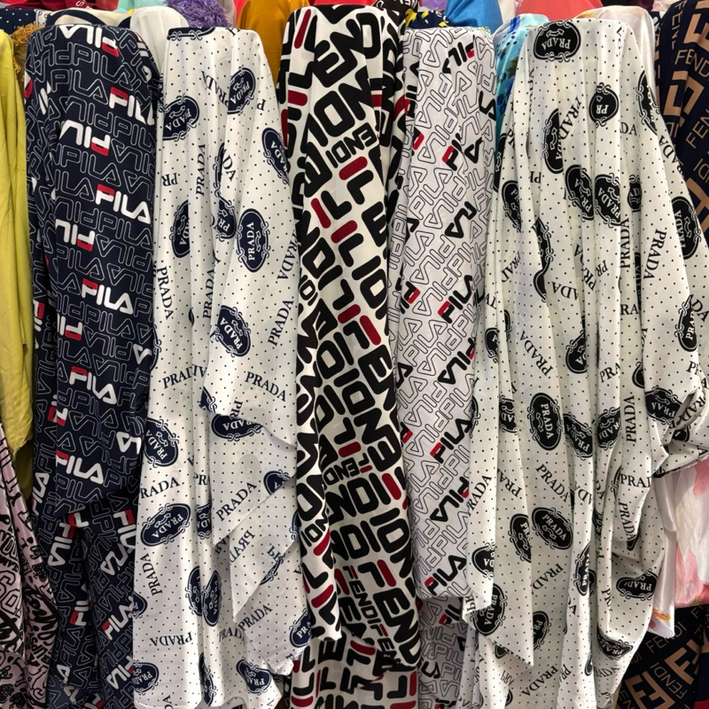 Kain Wolfis motif premium  // Kain wolfis motif brand // kain bahan meteran  // apx