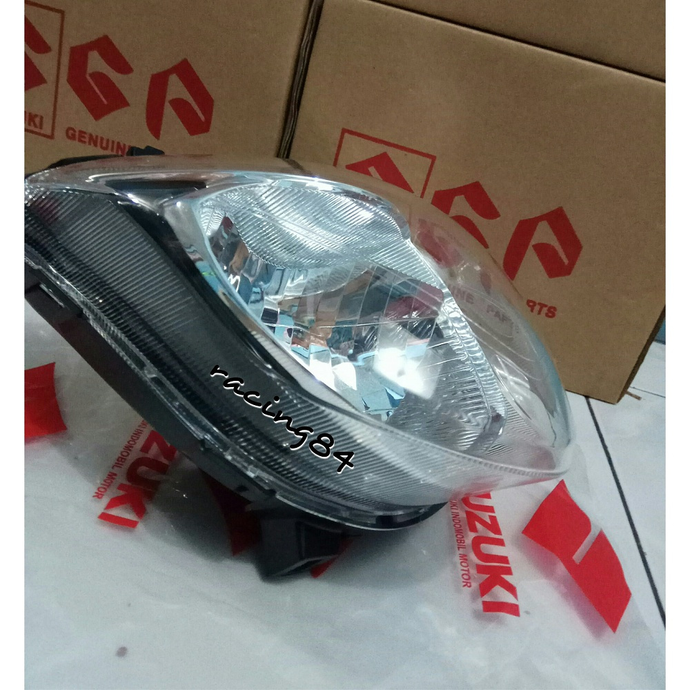 Reflektor ADDRESS ADDRES ORIGINAL SGP batok mika Kaca lampu kepala headlamp adres Suzuki Depan