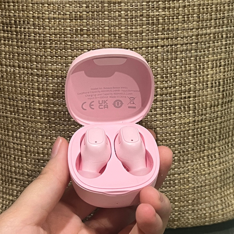 Baseus Bowie WM01 Preloved Second TWS Wireless Bluetooth Earphones Headset Earbuds earphone earbud