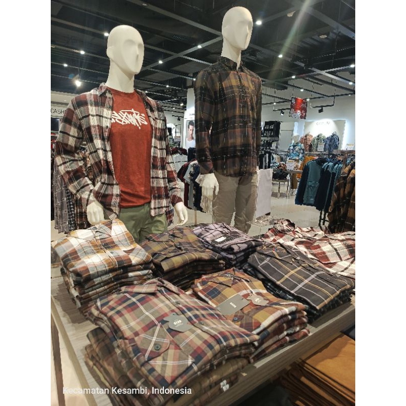 Kemeja FLANEL S135 Original mall outer atasan laki laki