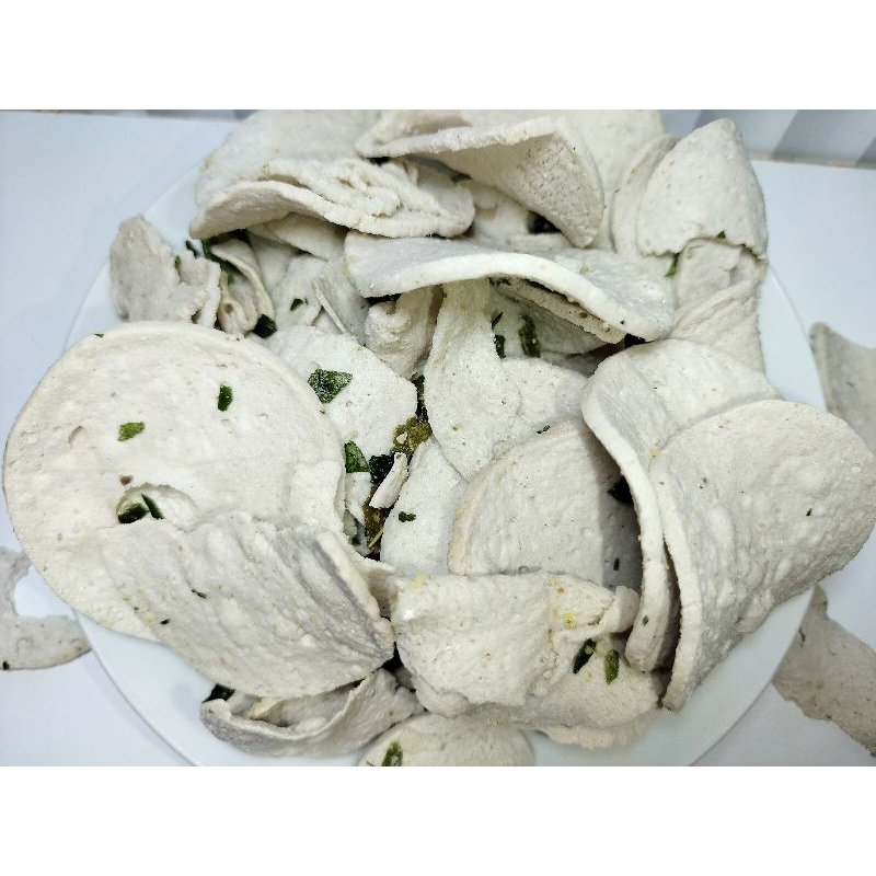 

KRIPIK BASRENG KOIN/BULAT/PIPIH PEDAS/ORI DAUN JERUK 1KG/500GR