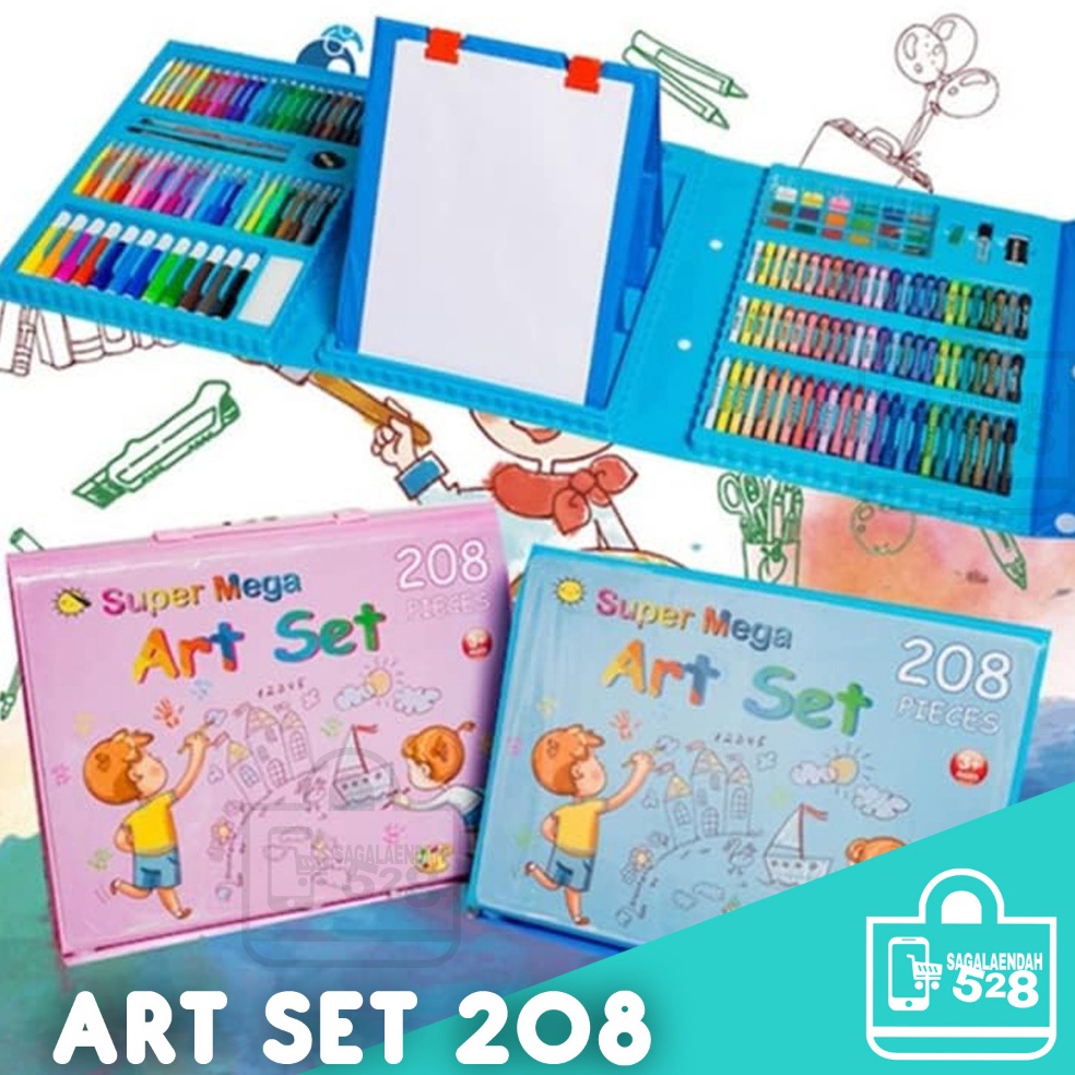 

Ready Terbatas crayon art set 28 pcs alat mewarnai 28pcs art set 15 pcs crayon art set 15