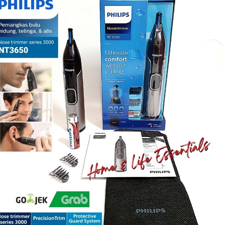 Keluaran Terbaru Alat Cukur Philips NT365 Nose Trimmer Philips  Alat cukur Bulu Hidung Philips NT 36