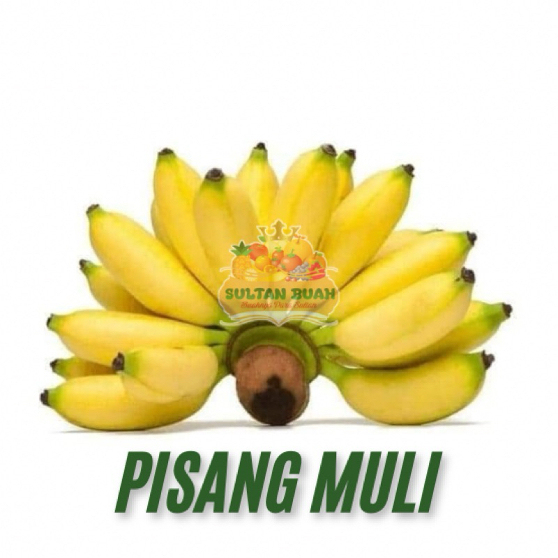 

(KHUSUS PENGIRIMAN INSTAN DAN SOMEDAY) PISANG MULI 1 SIKAT (kurang lebih 500gr)