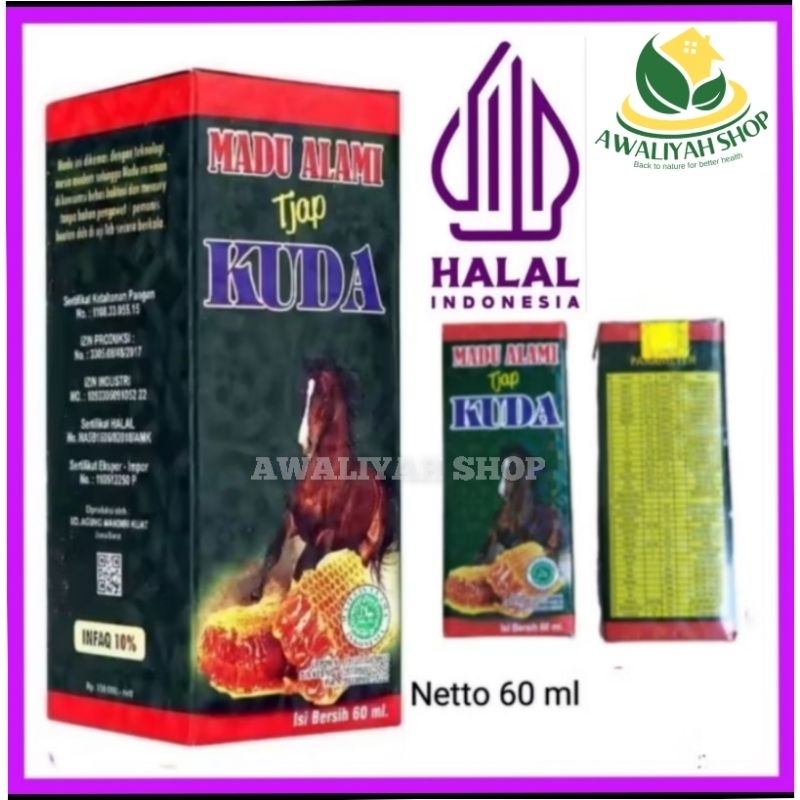 Madu Tonik | Madu Alami 6x | Madu Super Tonik Tjap Kuda
