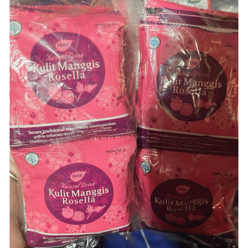 

Iboe natural drink manggis rosella isi 10