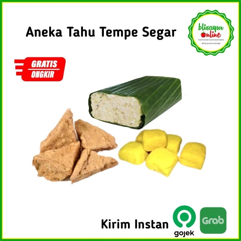 

Aneka Tempe Tahu Kuning Sutra Papan Fresh Segar Kirim Instan