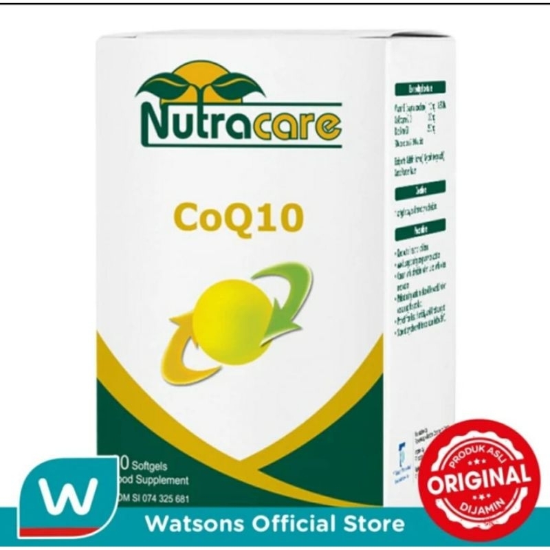 Nutracare Coenzym Q10 100mg 30's