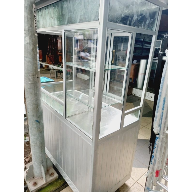 Rombong Aluminium Keliling | Gerobak Soto Ayam Lamongan | Rombong Bakso | Both Aluminium | Gerobak K