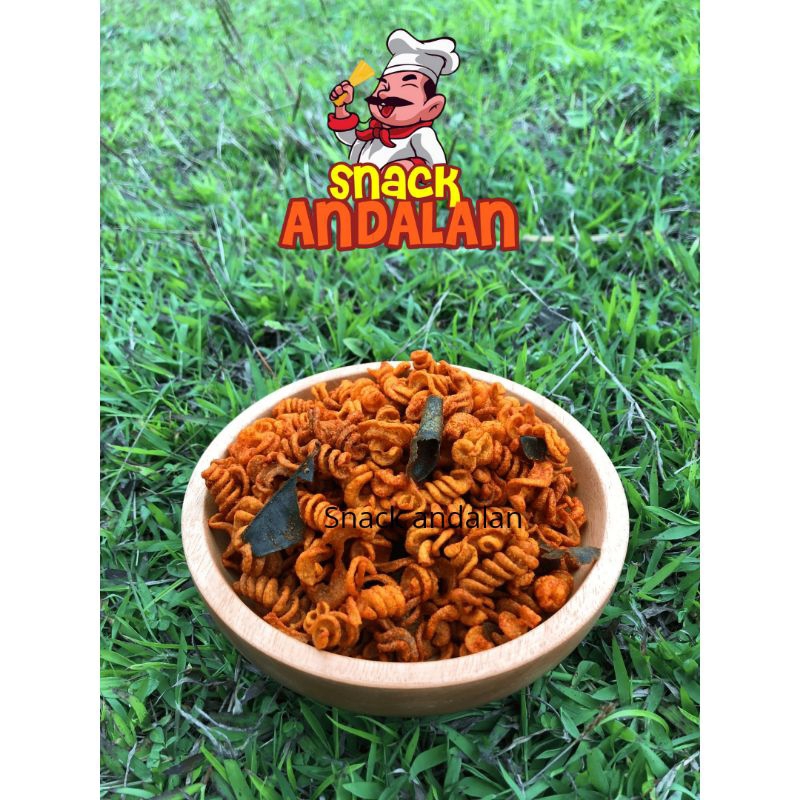 

MAKARONI SPIRAL PEDAS DAUN JERUK 100GR-250GR