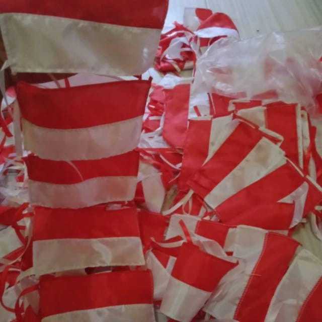 Bendera merah putih kecil 15 x 10 bendera merah putih untuk di mobil atau motor
