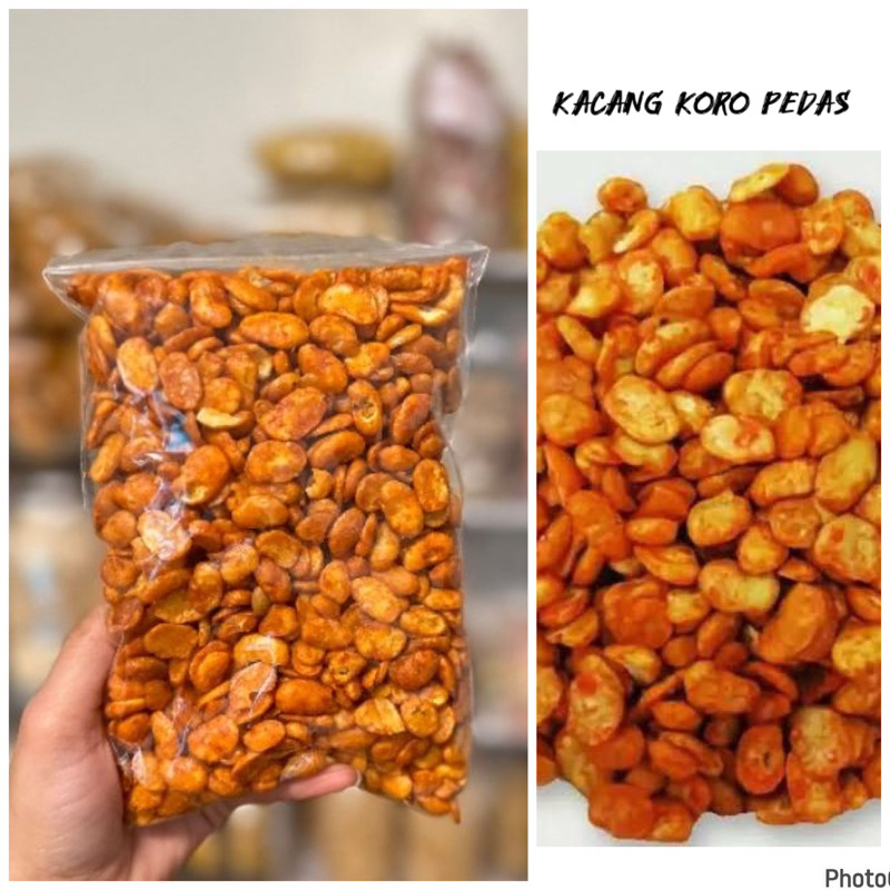 

SNACK Kacang koro pedas 10rban