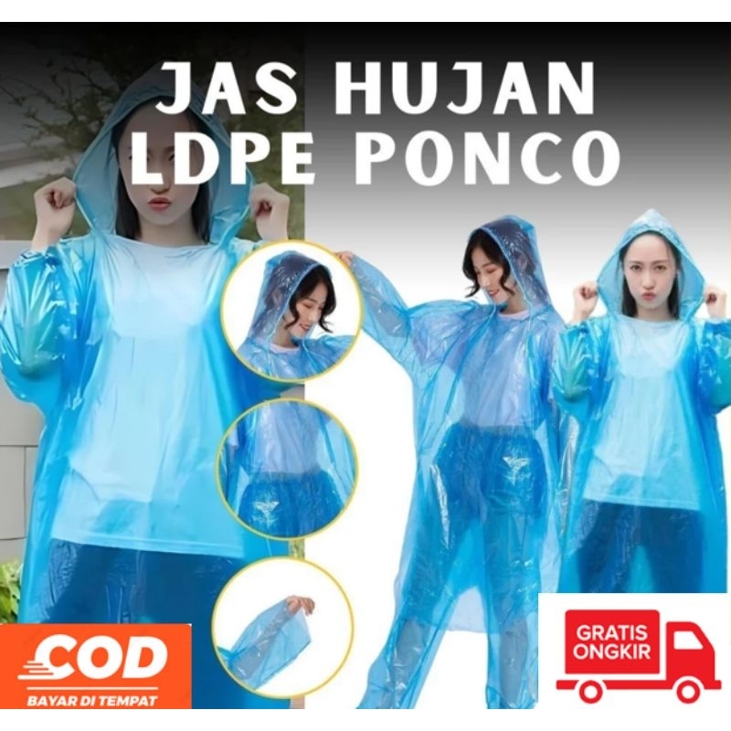 Jas Hujan Ponco Jas Hujan Ponco Raincoat Baju