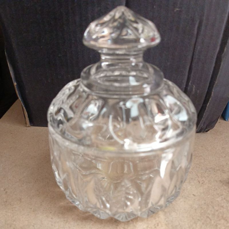 candy Pot kaca Tempat Permen Capodimonte