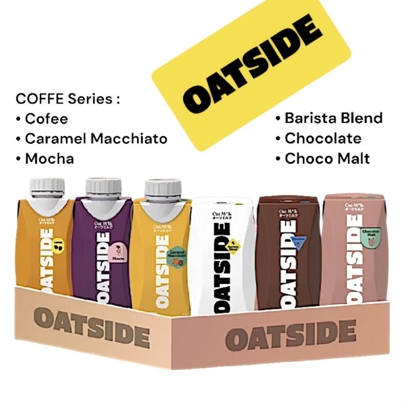 

OATSIDE Mini 200ml | Oat Milk | Barista Blend - Chocolate - Coffee