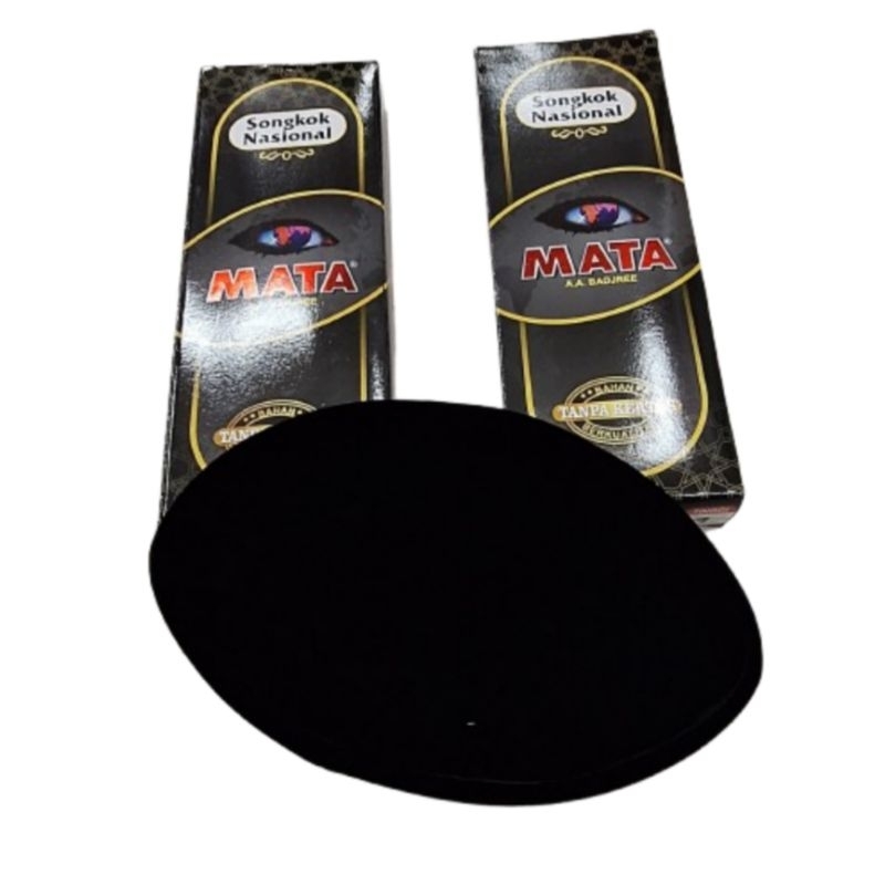Kopiah Songkok Mata/Kopiah Songkok/Peci Mata Songkok Hitam