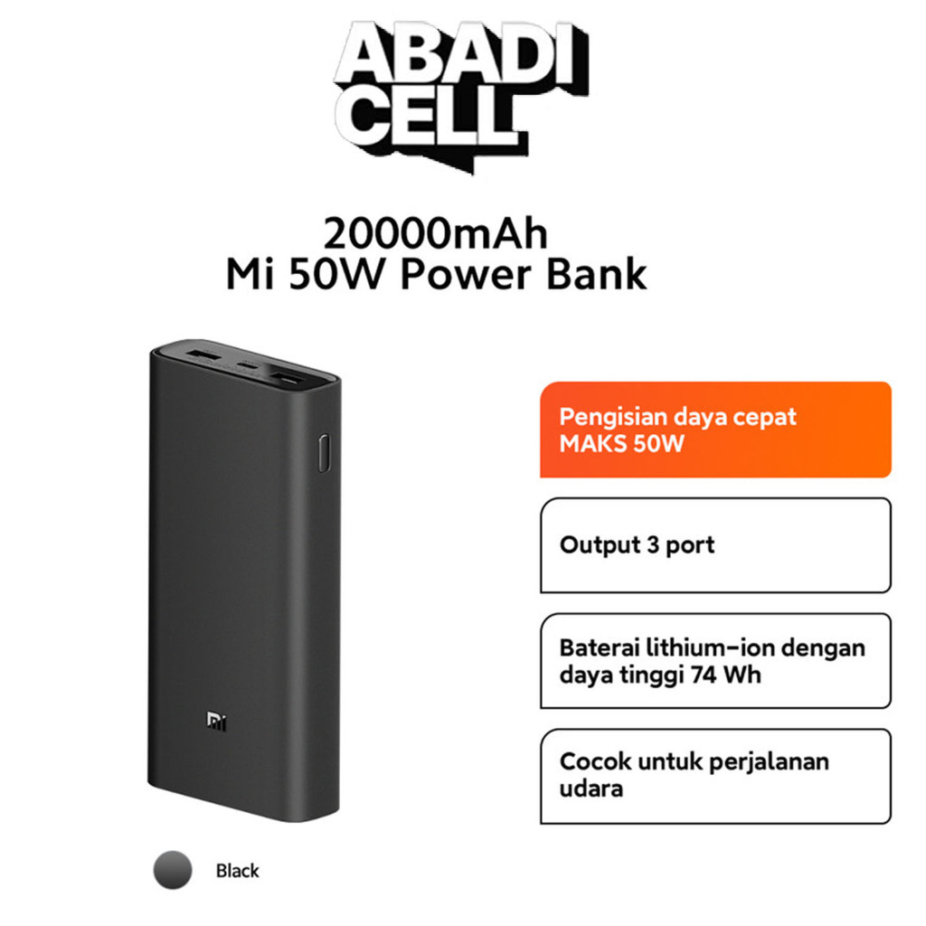 Xiaomi Power Bank 50W 20000 mAh