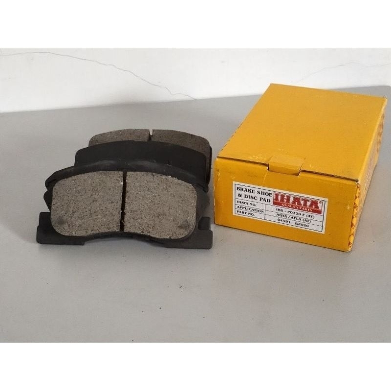 kampas rem depan Agya Ayla 04491-BZ020 IHATA