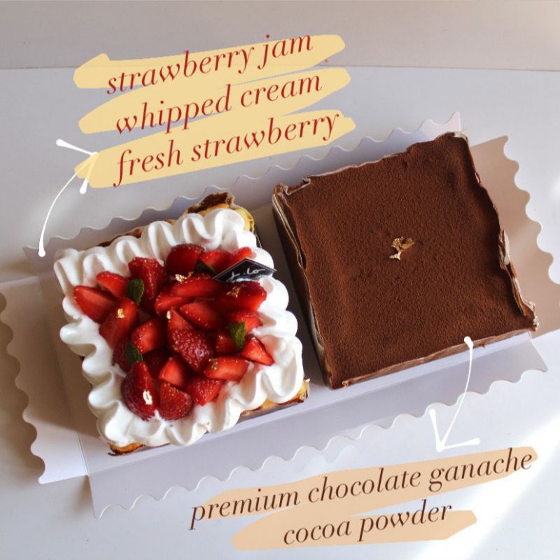 

BURNT CHEESECAKE SQUARE | SIZE 10cm