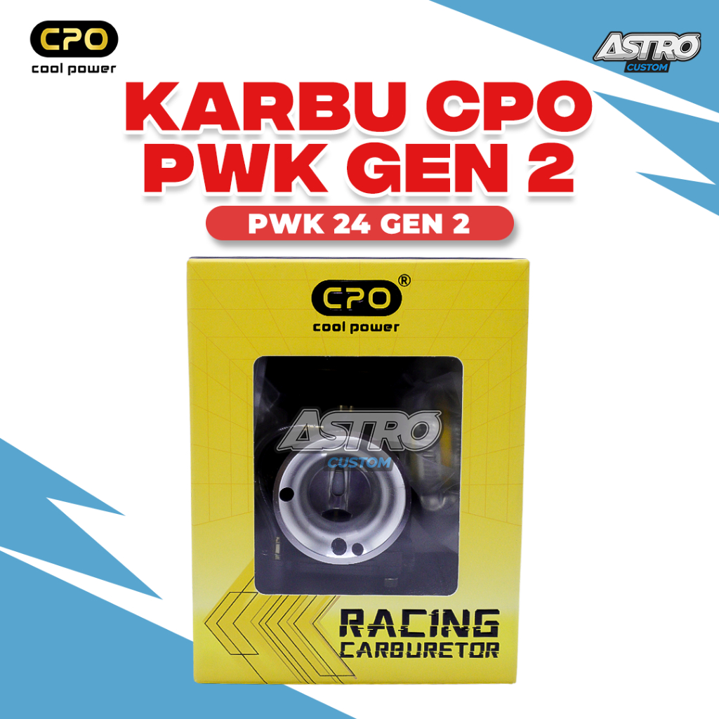 Karburator CPO PWK Gen 2 Beat Scoopy Vario 110 Mio Soul Fino Xeon Karbu Supra Vega Carburator Racing